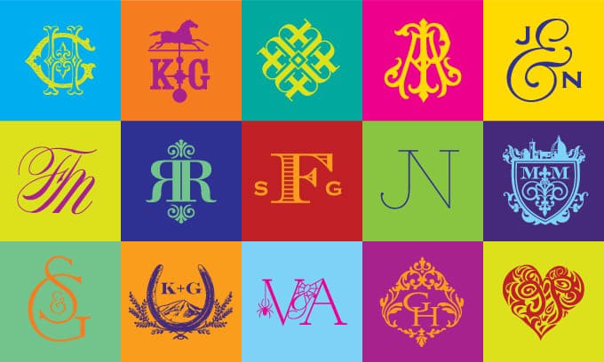 AD or DA Monogram, Crest or Logo - Digby & Rose